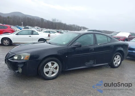2006 Pontiac Grand Prix from USA, damaged, VIN 2G2WP552661307011